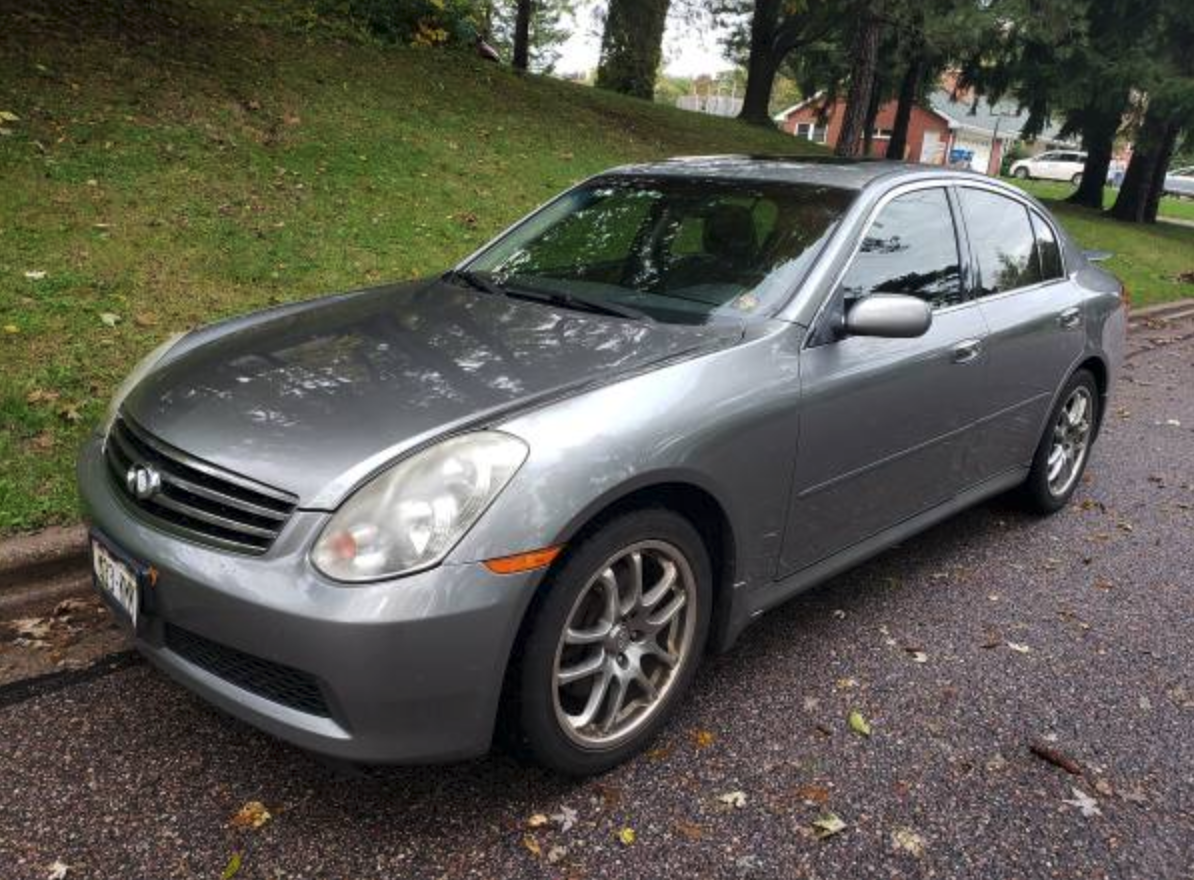 2006 Infiniti G35 Sedan Manual Transmission - Seat Time Cars