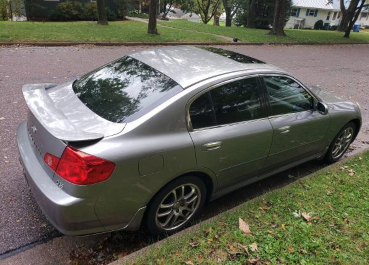 2006 Infiniti G35 Sedan Manual Transmission - Seat Time Cars