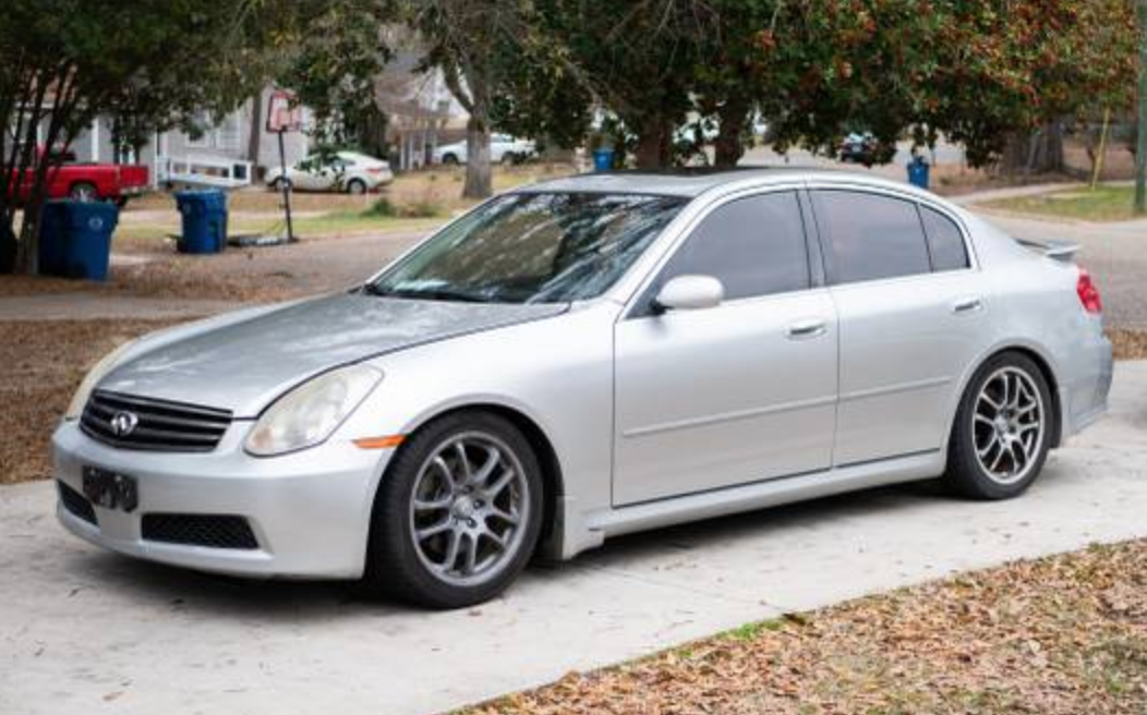 2005 Infiniti G35 6-speed manual transmission - Seat Time Cars