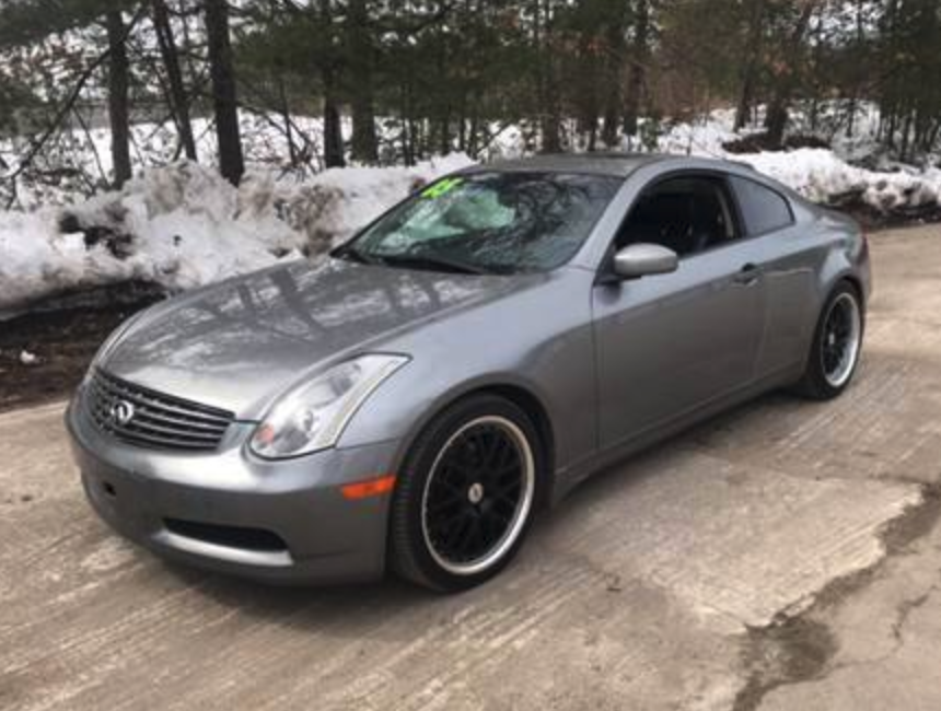 2005 Infiniti G35 Coupe Manual - Seat Time Cars