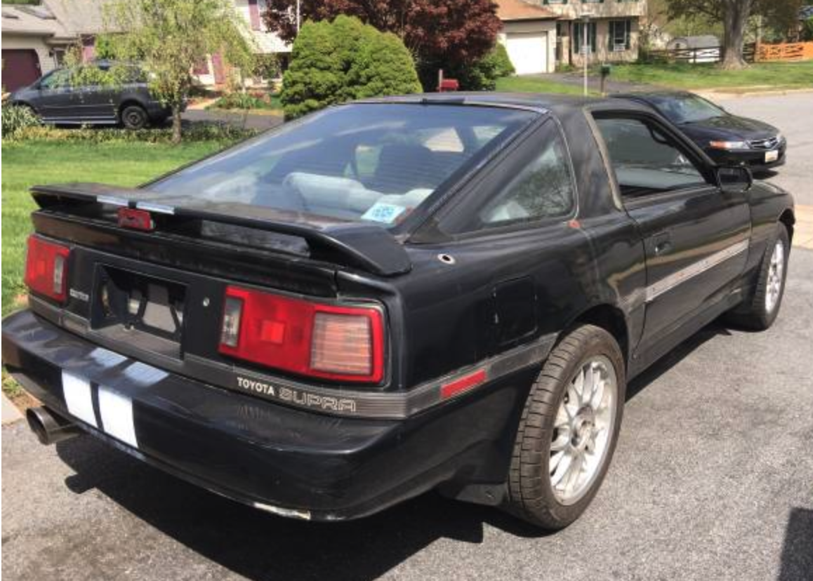 1987 Toyota Supra Turbo Manual Transmission - Seat Time Cars