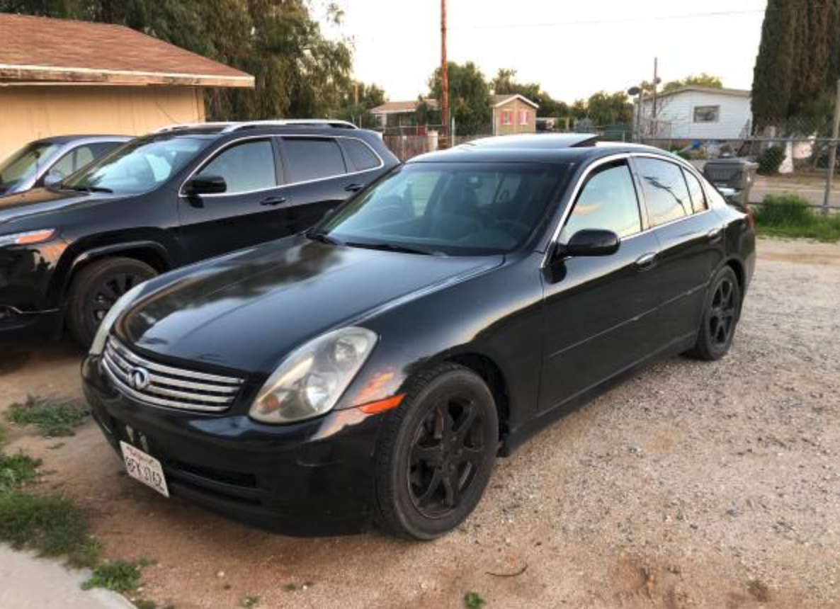 2003 Infiniti G35 Manual Transmission - Seat Time Cars