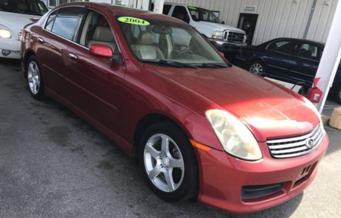 2004 Infiniti G35 Sedan Manual Transmission - Seat Time Cars