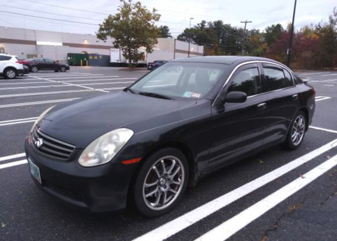 2006 Infiniti G35 Sedan Manual Transmission For Sale - Seat Time Cars