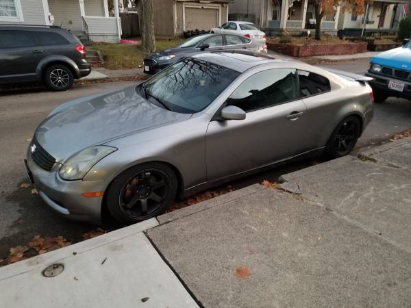 2003 Infiniti G35 Coupe Manual Transmission For Sale - Seat Time Cars