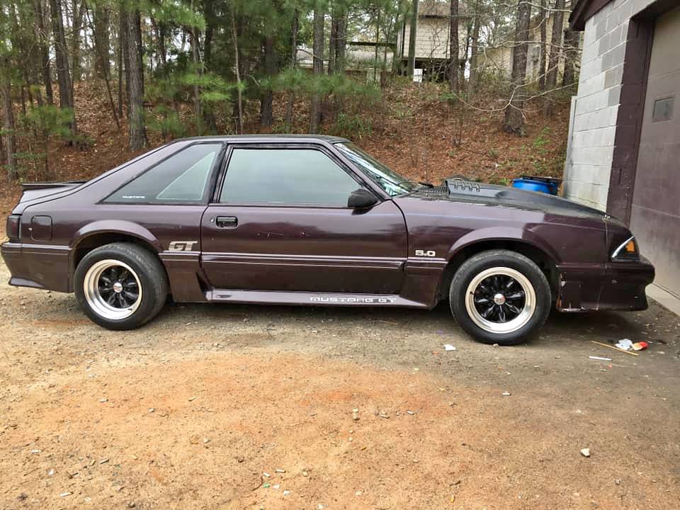 1988 Ford Foxbody Mustang GT V8 Hatchback Manual Transmission For Sale ...