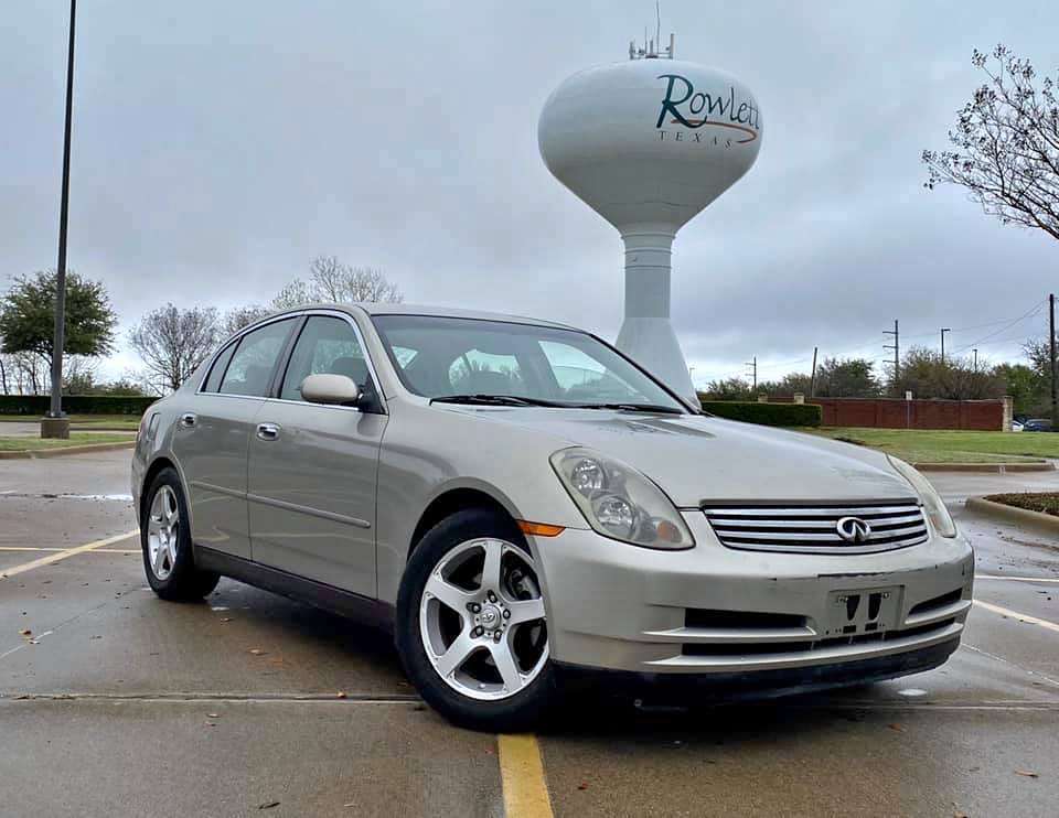 2003 Infiniti G35 Sedan Manual Transmission For Sale - 1 Owner! - Seat