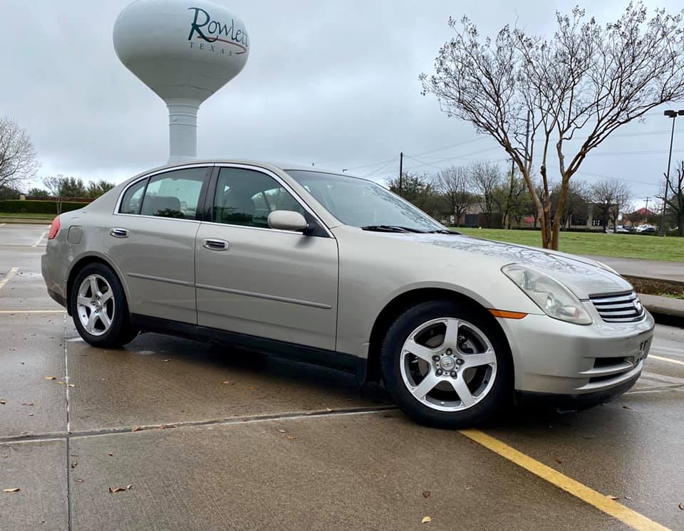 2003 Infiniti G35 Sedan Manual Transmission For Sale - 1 Owner! - Seat