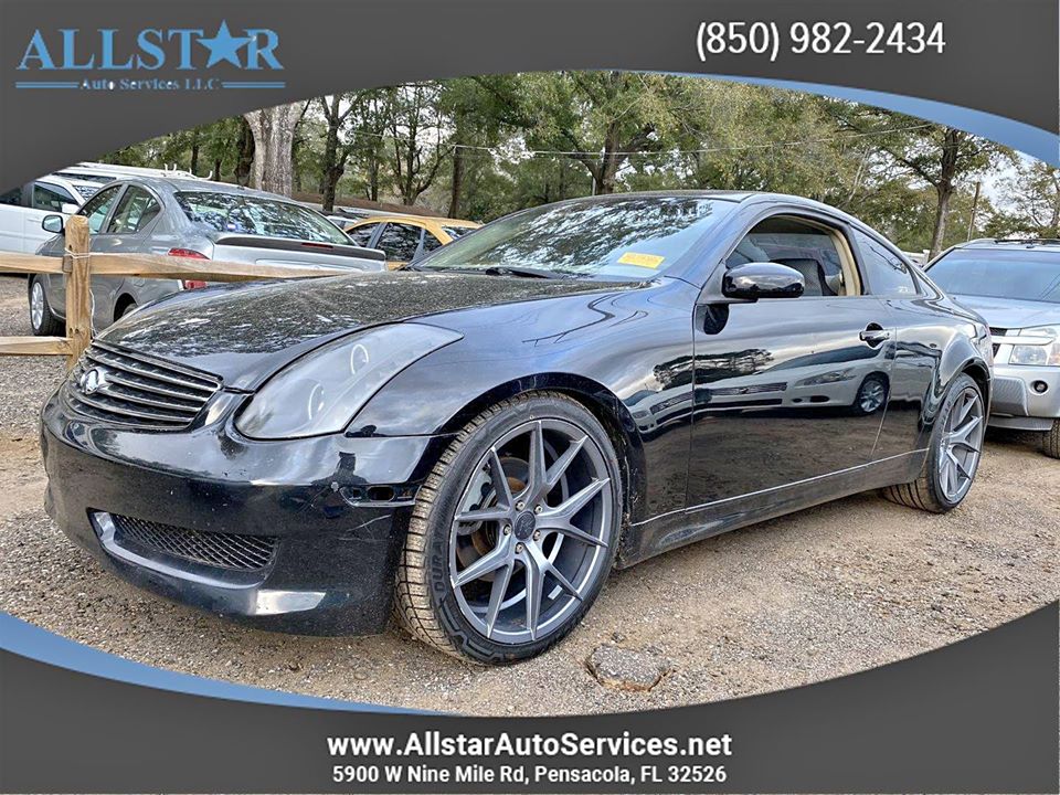 (project) 2006 Infiniti G35 Coupe Manual Transmission For Sale Seat