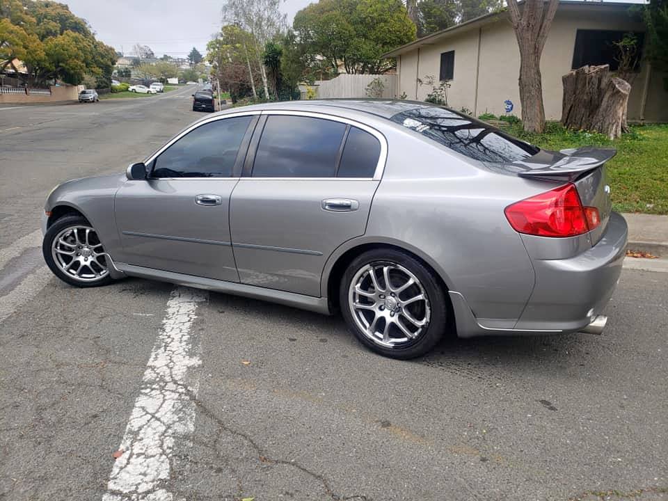 2006 Infiniti G35 Sedan Manual Transmission For Sale - Seat Time Cars