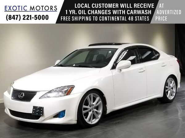 2006 Lexus IS 250 Manual Transmission For Sale Seat Time